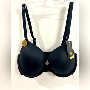 Wacoal 32DD Black Perfect Primer Push Up Bra NWT